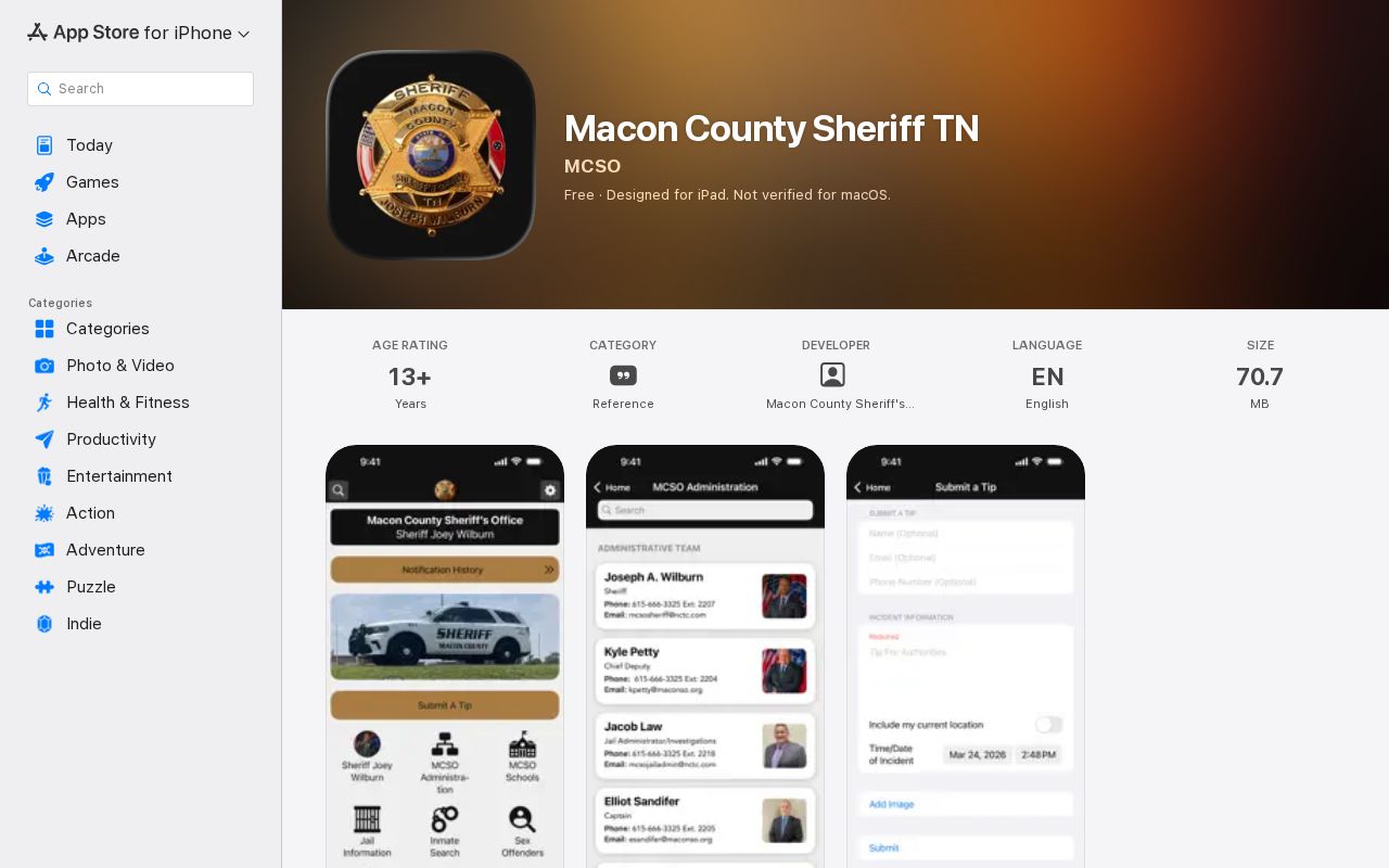 Macon County Sheriff app source for 24-hour release information