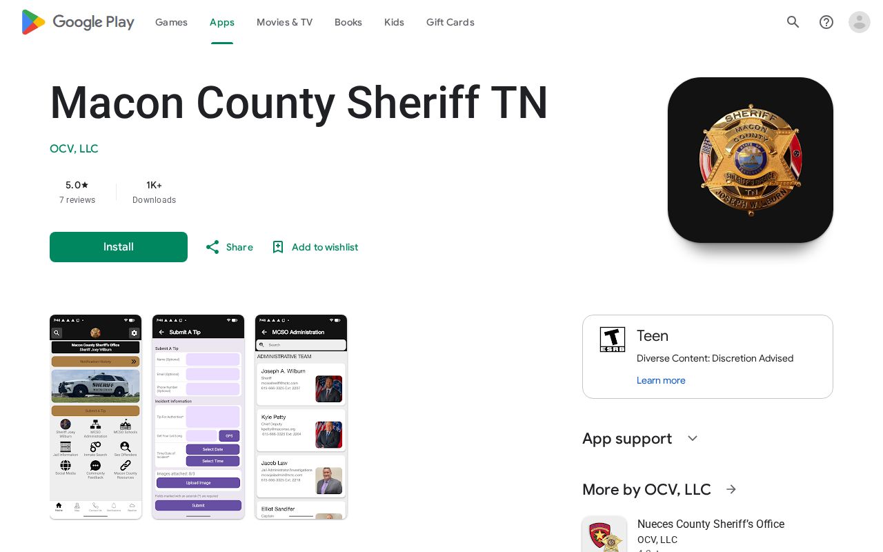 Macon County Sheriff app listing checked for released inmate mugshots